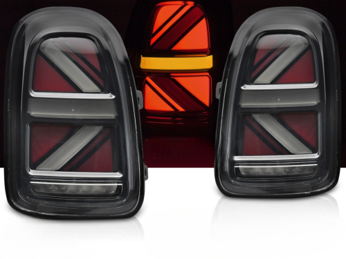 Paire de feux arriere Mini Cooper F60 de 2016 a 2020 FULL LED BAR Fume
