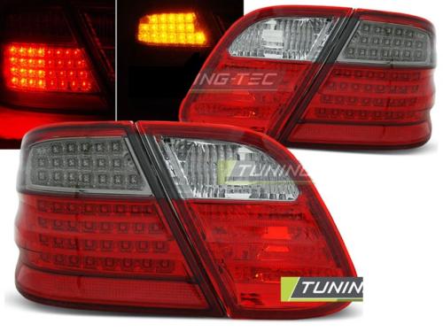 Paire de feux arriere Mercedes CLK W208 97-02 LED rouge fume