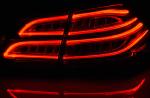Paire de feux arrieres Mercedes Classe M W166 11-15 FULL LED Rouge Blanc