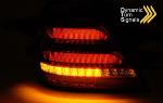 Paire de feux arriere Mercedes classe C W203 04-07 FULL LED rouge Fume