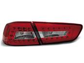 Paire de feux arriere Mitsubishi Lancer 8 08-11 LED rouge blanc