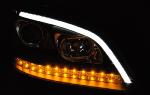 Paire de Phares Mercedes ML W164 05-07 LED LTI Dynamique noir