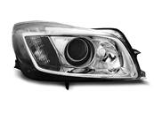 Paire de feux phares Opel Insignia 08-12 Daylight DRL led chrome