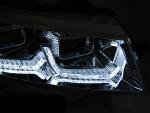 Paire de feux phares VW T6.1 de 2020 a 2022 LED DRL LTI Chrome