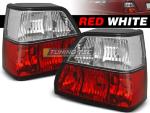 Paire de feux arriere VW Golf 2 83-91 rouge blanc