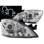 Paire de feux phares Mitsubishi Lancer 7 04-07 Angel eyes CCFLchrome