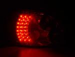 Paire de feux arrière Peugeot 307 Berline 2001-2005 Rouge Led