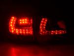 Paire feux arrière VW Touareg 7L 2003 a 2009 Rouge Fume Led