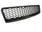 Grille de calandre pour Audi A6 C5 2001 a 2004 look Sport noir mat