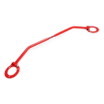 Barre anti rapprochement superieur Avant Audi A3 8P 2003 a 2012 acier rouge