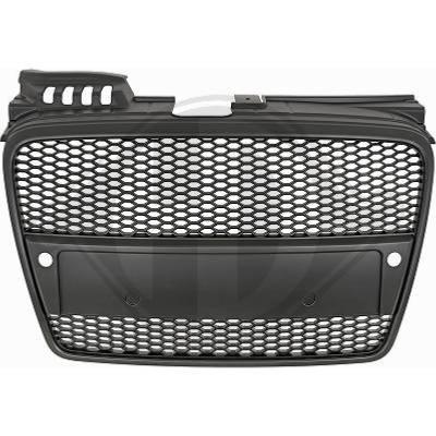 Grille de Calandre ABS Audi A4 8E 2004 a 2007 Noir Singleframe PDC