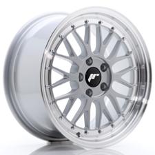 Jante JR Wheels JR23 17x8 ET35- 5X100 - Hyper Silver w/ Machined Lip