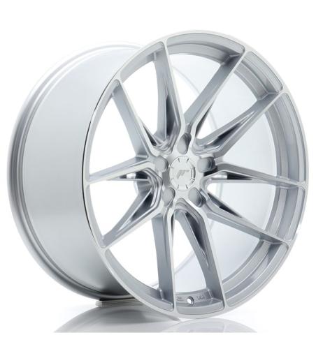 Jante JAPAN RACING JR44 20" x 10" 5x100 5x130 ET 15-35 Blank Silver Machined Face