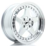 Jante JR Wheels JR6 16x7 ET35 - 4x100 - Silver machined face