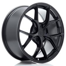 Jante JR Wheels SL01 17x8 ET20-45 - 5 trous sur mesures - Noir brillant