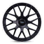 Jante Mam GT1 22x10 ET20 5/112 Matt Black Lip Polish