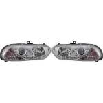 Paire de Phares Daylight Alfa Romeo 156 de 1997 a 2003 Chrome Led