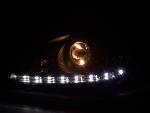 Paire de phares Xenon Daylight Led Mercedes Classe S W220 02-05 Noir