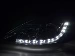 Paire de feux phares Daylight Led DRL Ford Focus 1 C170 de 1998 a 2001 chrome