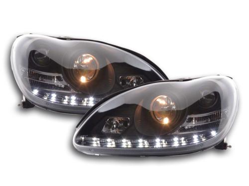 Paire de feux phares Daylight Led Mercedes Classe S W220 98-05 Noir