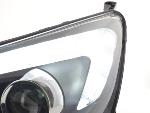 Paire de feux phares Daylight Led Opel Astra J 5 Portes 09-12 noir