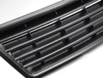Grille de calandre en ABS pour Audi A6 C5 de 1997 a 2001 look Sport Noir