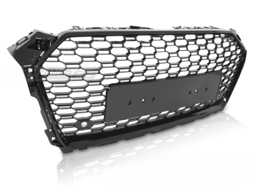 Calandre pour Audi A5 de 2016 a 2018 Look Sport Noir Brillant PDC