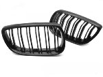 Calandre Avant BMW Serie 3 E92/E93 de 2006 a 2010 Noir Brillant Double Barres