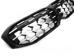 Grille calandre BMW serie 3 G20/G21 de 2022 a 2025 Look Diamand Silver Noir