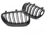 Calandre BMW Serie 5 E60/E61 de 2003 a 2010 Look Sport noir Mat Double barres