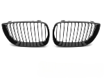 Grille de calandre avant BMW Serie 1 E87 de 2004 a 2007 Noir brillant