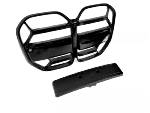 Grille de calandre avant BMW Serie 4 G22 Coupe de 2020 a 2025 Noir brillant Look sport