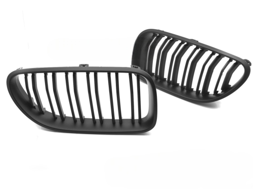 Grille de calandre avant BMW Serie 6 F12 / F13 de 2011 a 2018 Noir matt