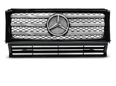 Grille calandre Mercedes classe G W463 90-12 noir et chrome