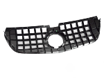 Grille calandre Mercedes Classe V W447 de 2019 a 2023 Chrome Noir Brillant