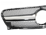 Grille calandre Mercedes GLA X156 de 2013 a 2016 Noir Silver