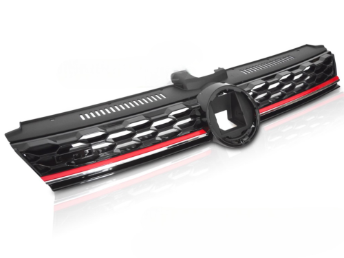 Calandre avant Volkswagen Golf 7 17-19 Look Sport Noir Ligne Rouge ACC