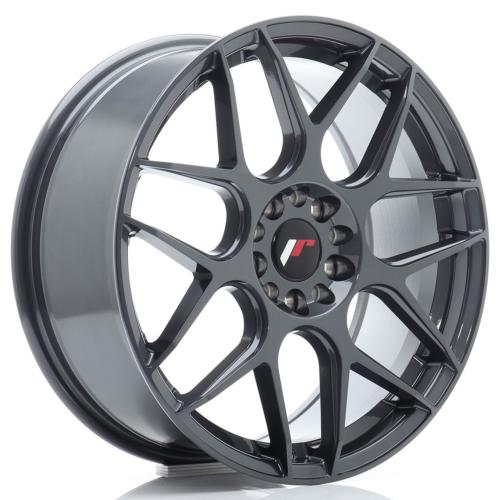 Jante JR Wheels JR18 18x7,5 ET40 - 5x112 / 5x114.3 - Hyper Gray