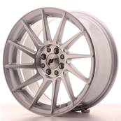 Jante JAPAN RACING JR22 17" x 8" 4x100 4x108 ET 25 Machined Face Silver