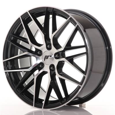 Jante JAPAN RACING JR28 18x8,5 ET40 5x112 Glossy Black Machined Face