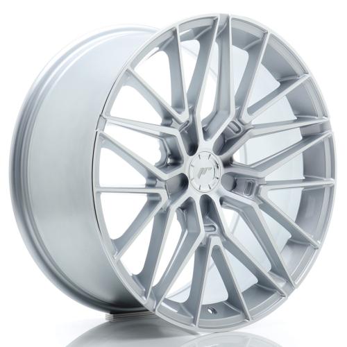 Jante JR Wheels JR38 19x9 ET20-40 - 5 trous sur mesure - Silver machined face