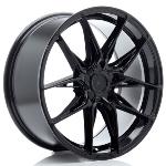 Jante JR Wheels JR44 18x8 ET20-42 - 5 trous sur mesure - Noir brillant
