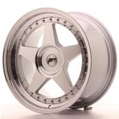 Jante JAPAN RACING JR6 18" x 9,5" Multi Perçage ET 20-40 Silver Machined Face