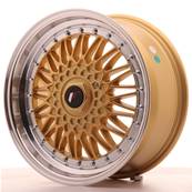 Jante JAPAN RACING JR9 17" x 7,5" 4x108 4x100 ET 35 Gold