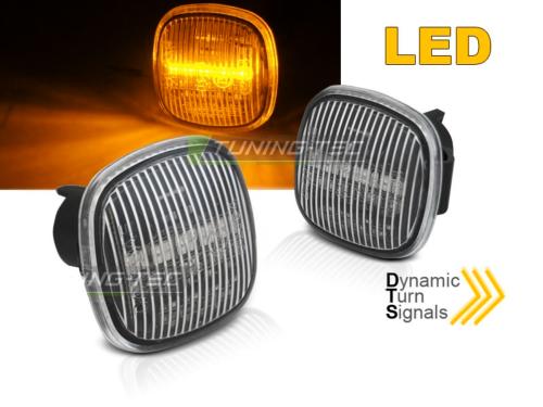Paire clignotant repetiteur Skoda Octavia de 1997 a 2004 Clair Led Dynamique