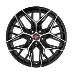 Jante Keskin KT25 20x8.5 ET35 5/114.3 BLACK FRONT POLISH