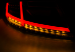 Paire de feux arriere Audi TT de 2006 a 2014 FULL LED DYN Noir Fume