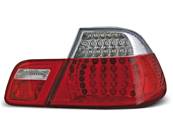 Paire de feux arriere BMW serie 3 E46 Coupe 99-03 LED rouge blanc