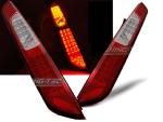 Paire de feux arriere Ford Focus 2 04-08 FULL LED rouge blanc