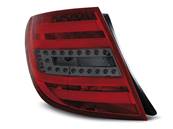 Paire de feux arriere Mercedes classe C W204 07-10 LED BAR rouge fume